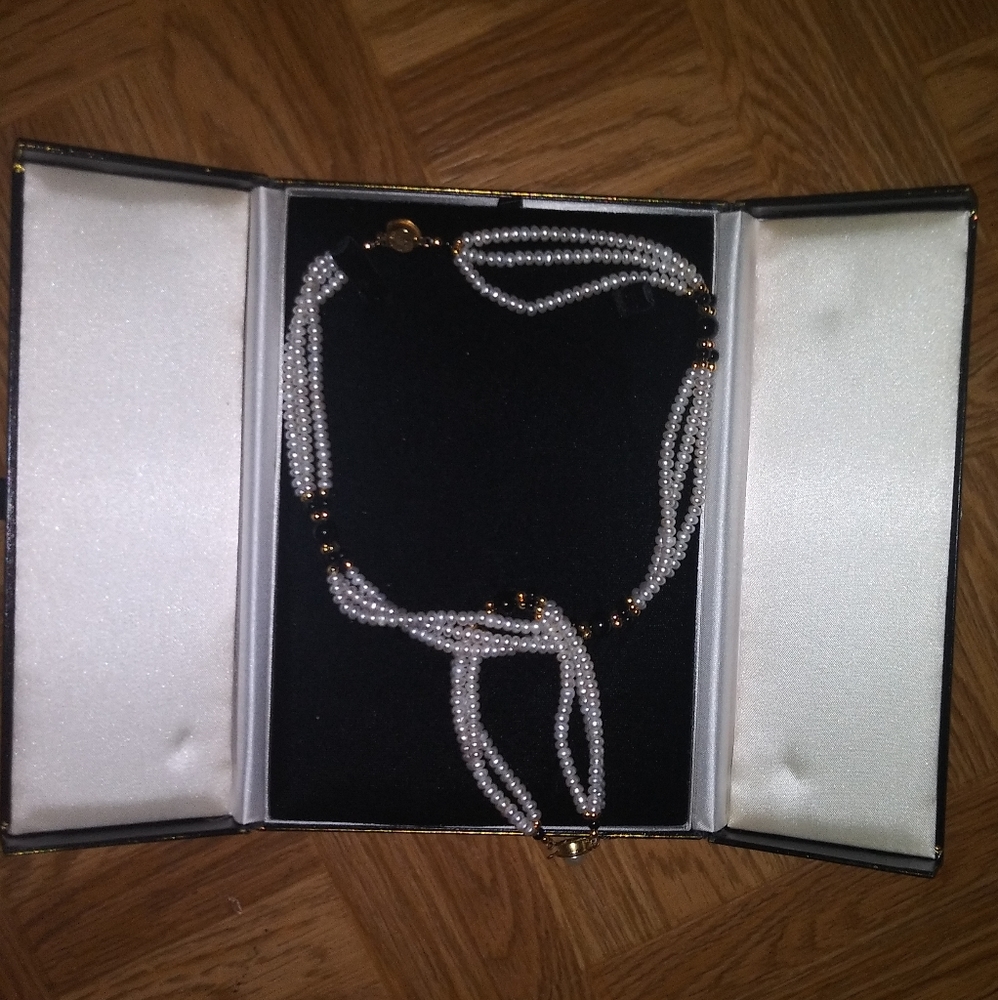 authentic pearl set
